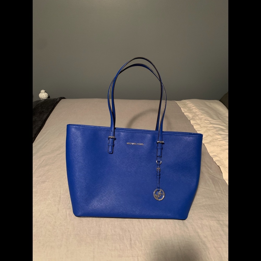 Blue Michael Kors Bag